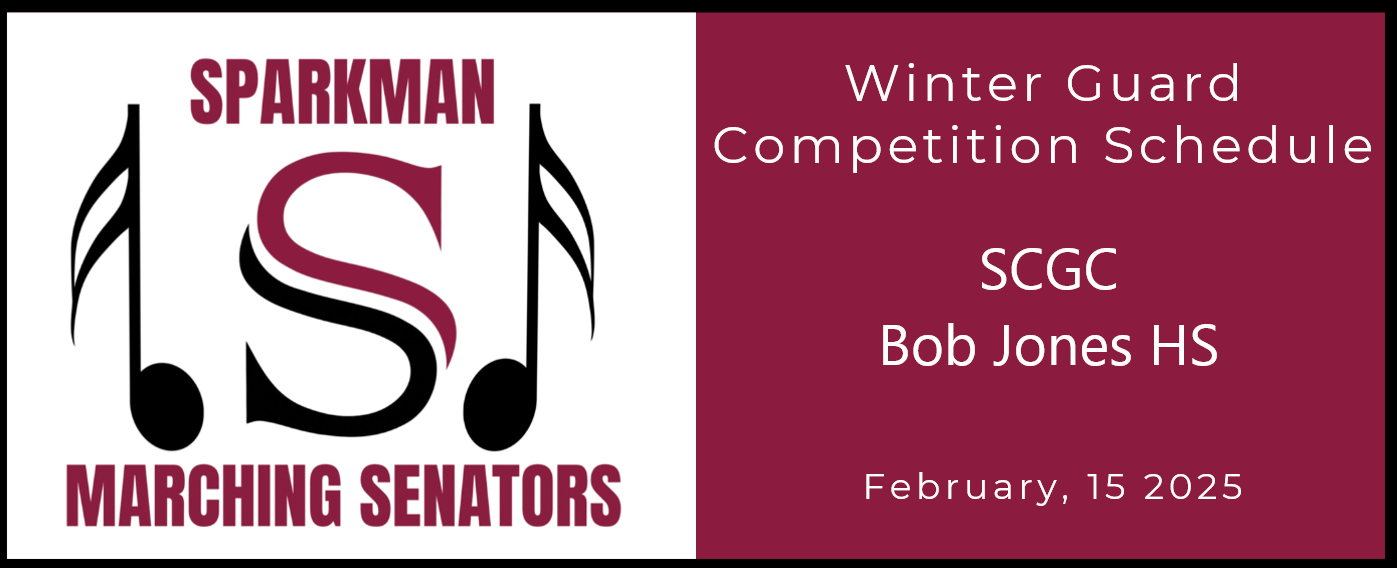 Winter Guard Bob Jones Contest 2/15